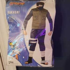 Kakashi Kids Costume - Blue and Green